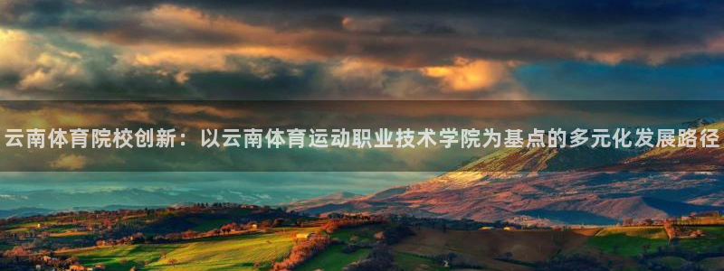 betway西汉姆官网：云南体育院校创新：以云南体育运动职业技术学院为基点的多元化发展路径